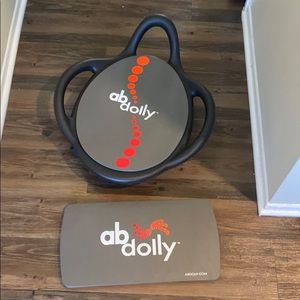 Brand new ab dolly with knee mat